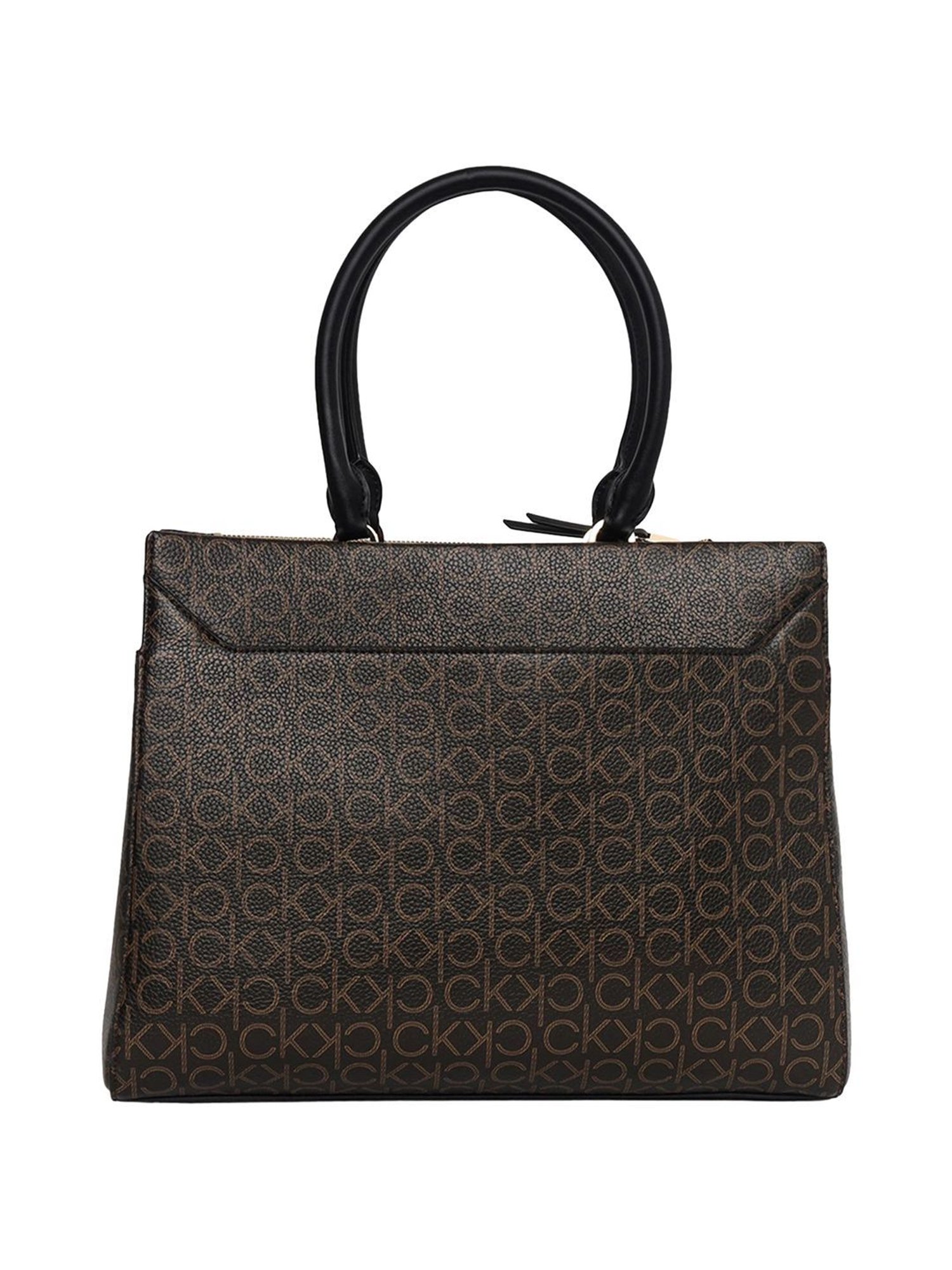 Favore Tan Solid Medium Satchels