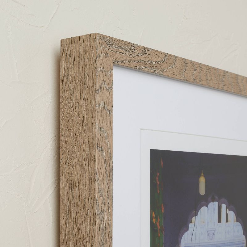 16" x 20" Alley Framed Wall Art Blue - Opalhouse™ designed with Jungalow™