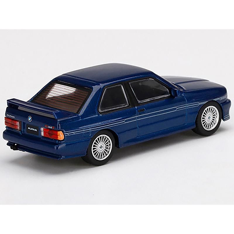 BMW M3 (E30) Alpina B6 3.5S Alpina Blue Limited Edition to 1200 pieces Worldwide 1/64 Diecast Model Car by True Scale Miniatures