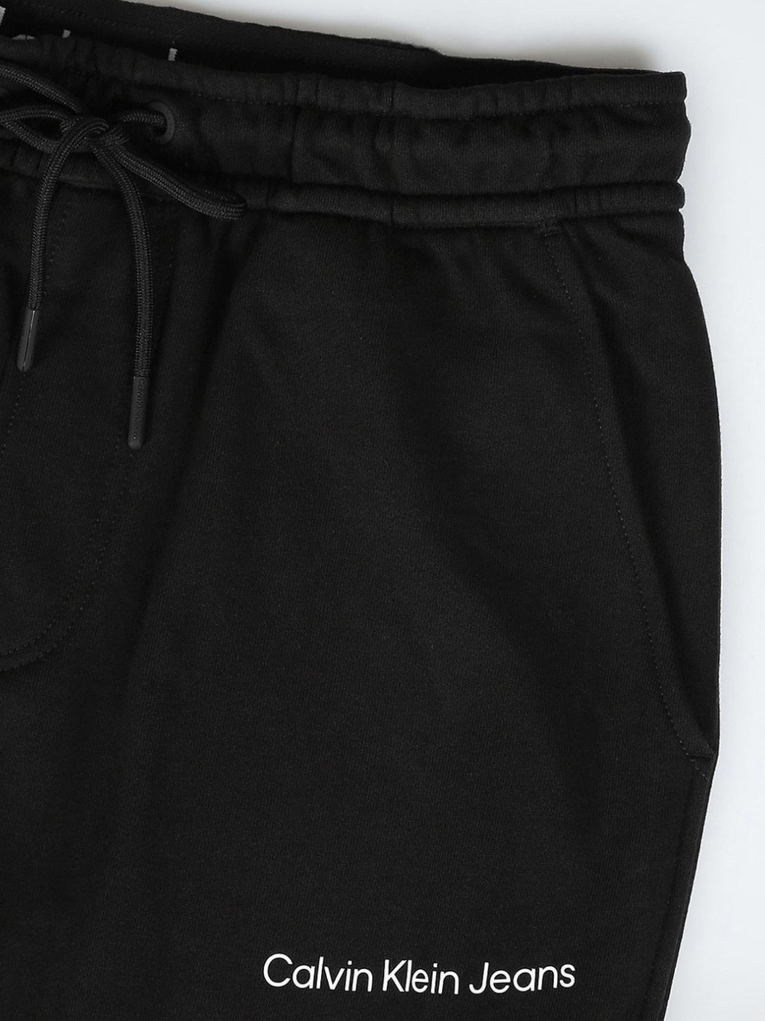 Calvin Klein Jeans Black Regular Fit Shorts