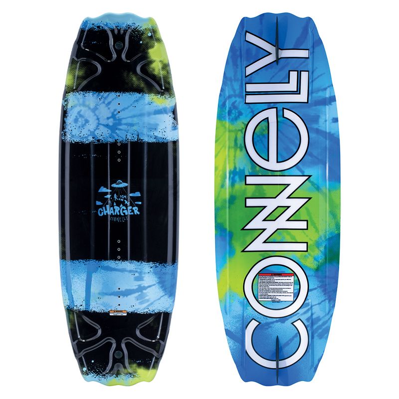 Connelly 62194060-CON Lake Water Sports Charger Towable Wakeboard 119 Centimeters, Blue and Green