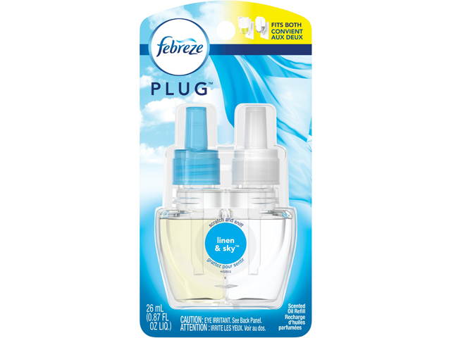 Febreze 74901CT Plug Linen/Sky Oil Refill