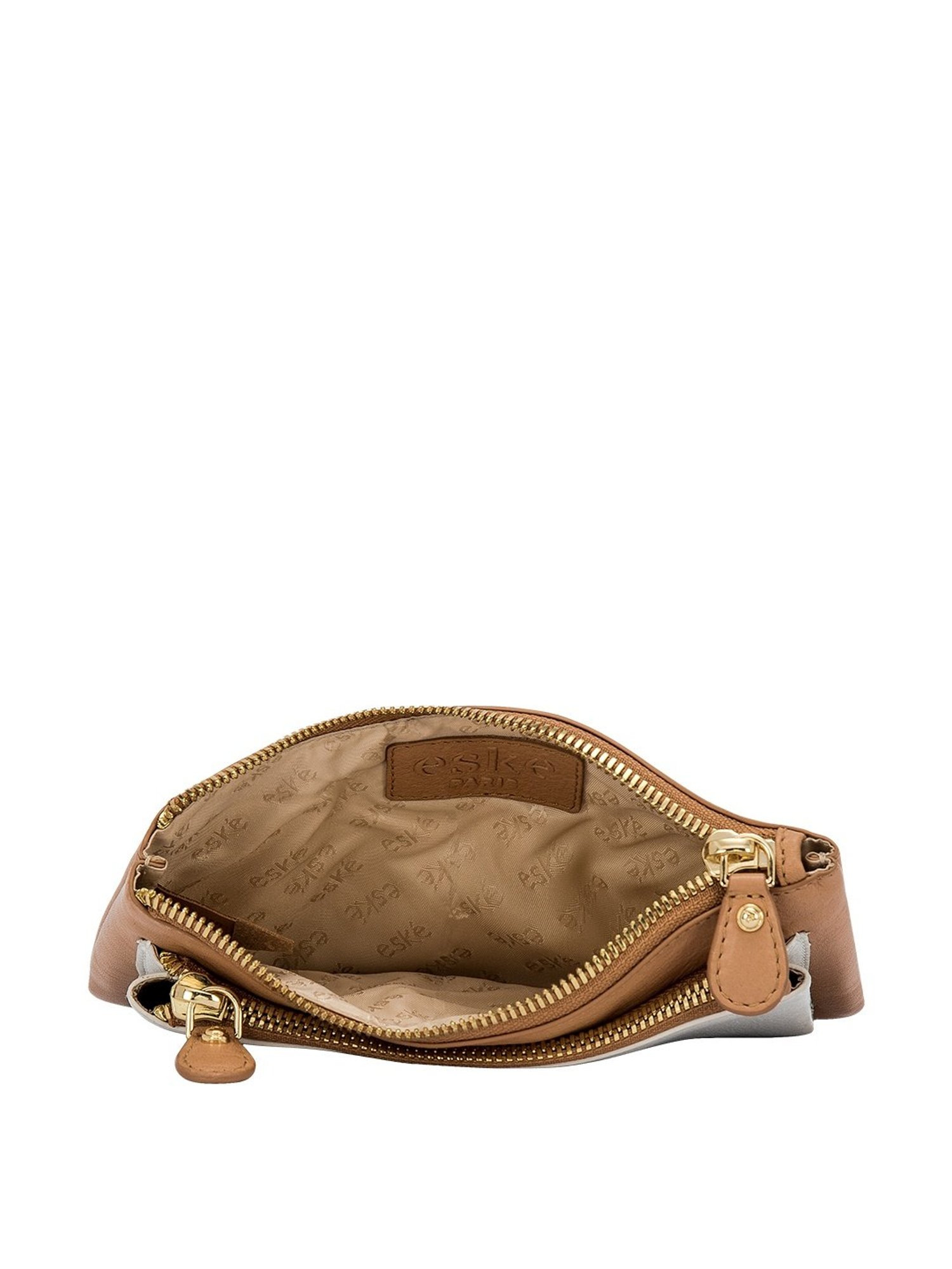 Eske Aleta Bisque & Vanilla Color Block Wallet for Women