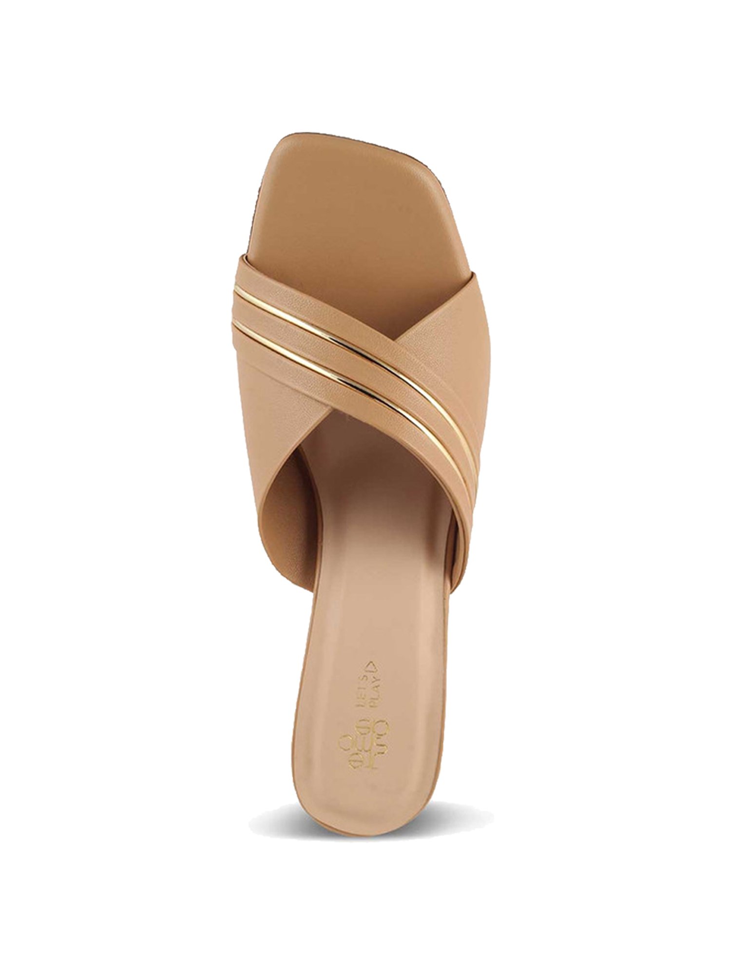 Tresmode Women's Beige Casual Sandals