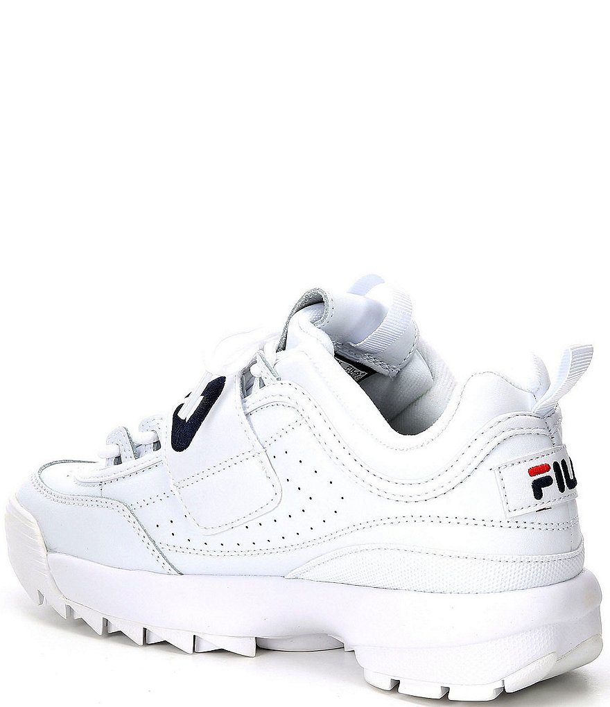 FILA Women's Disruptor II Applique Chunky Lifestyle Sneakers