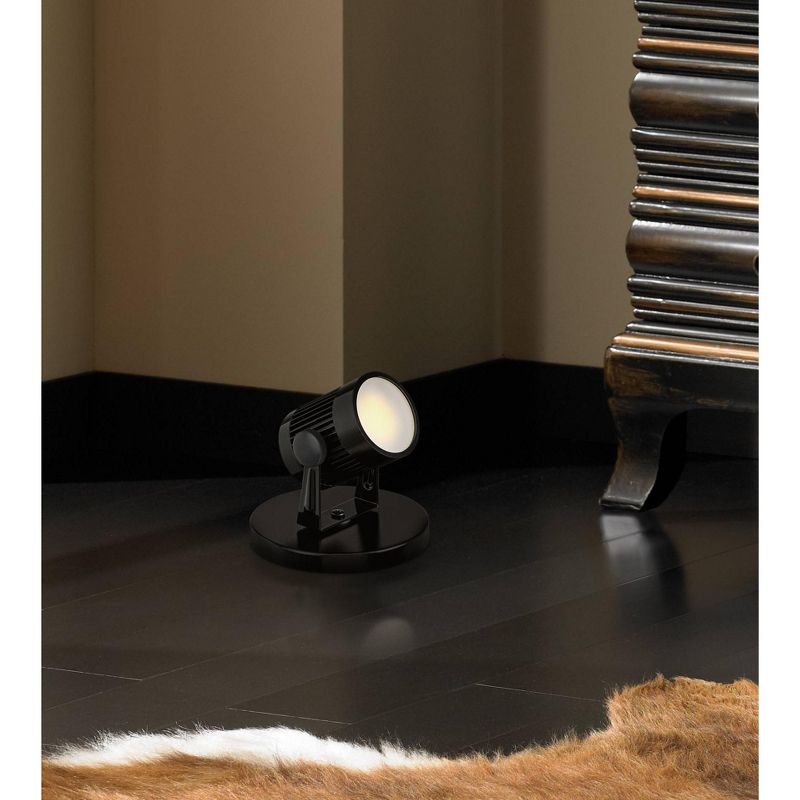 Pro Track Downey 2 3/4" High LED Mini-Uplight in Black