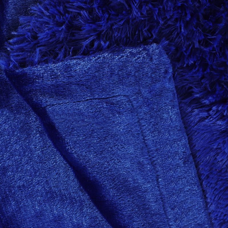 1 Pc Twin Polyester Flannel Fleece Bed Blankets Pink  - PiccoCasa