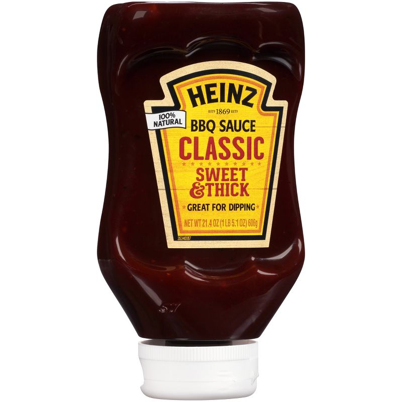 Heinz Classic Sweet & Thick BBQ Sauce - 21.4oz