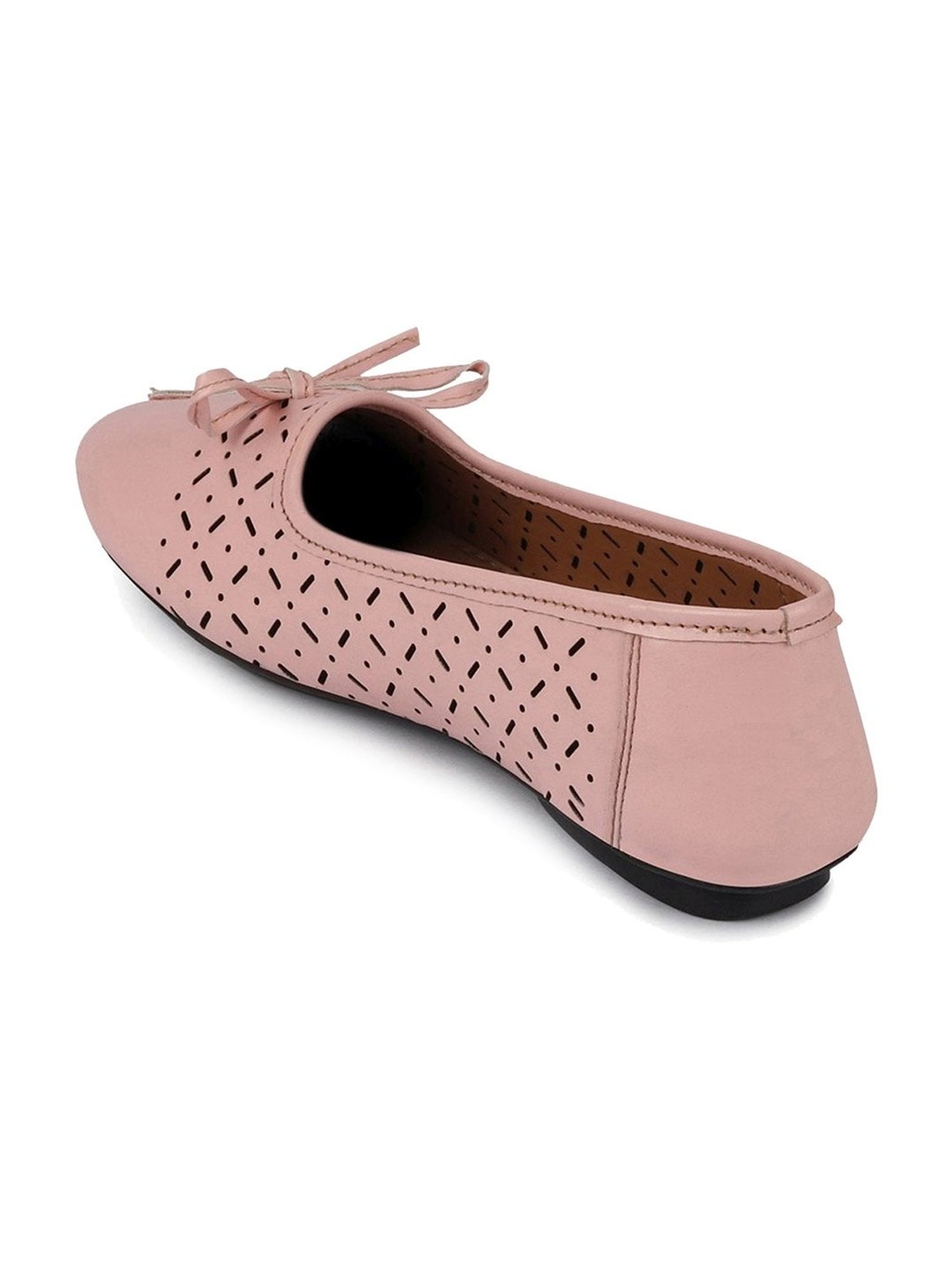 Fausto Women's Pink Flat Ballets
