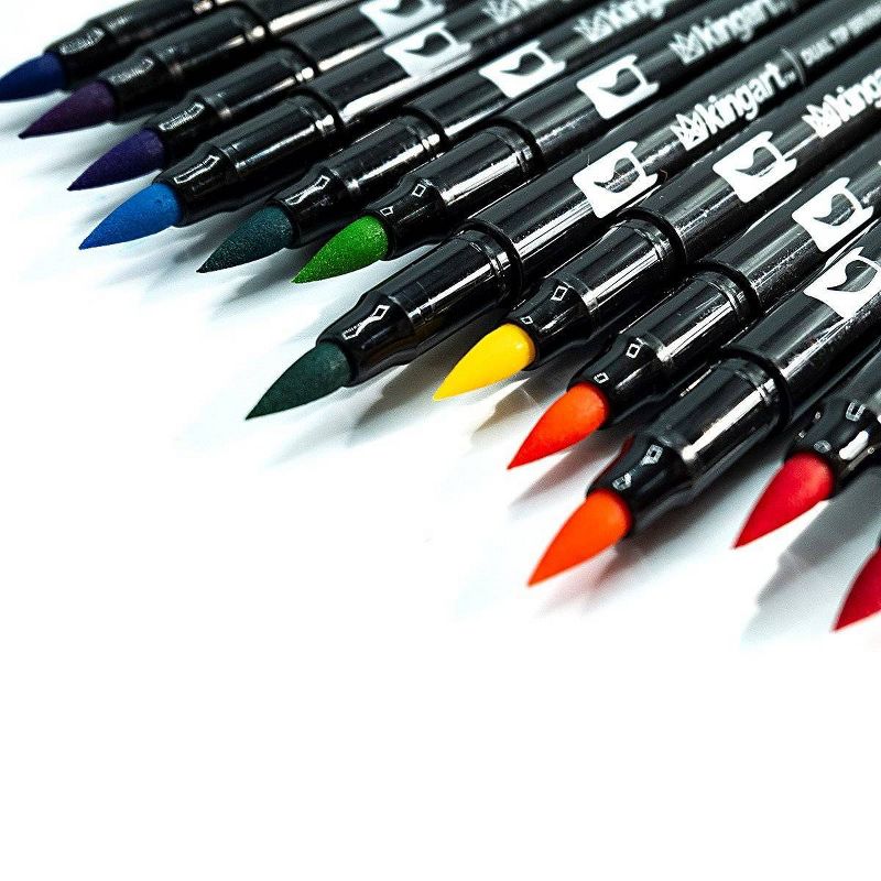 48ct  Pro Dual Tip Brush Pens - Kingart