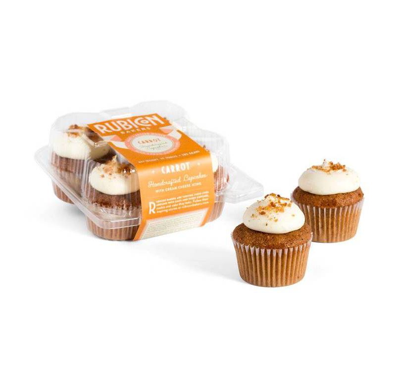 Rubicon Bakery Carrot Cupcakes - 10oz/4ct