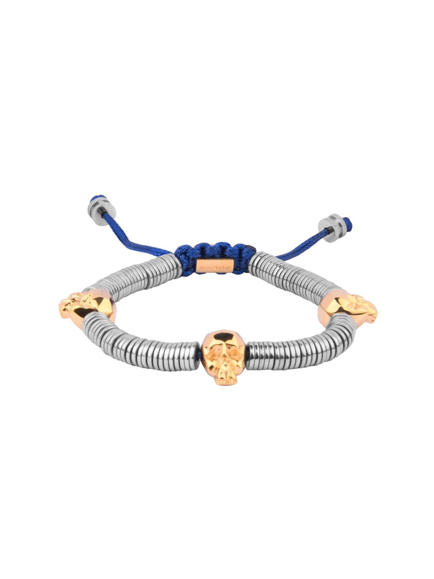 Police Silver-Plated Classic Bracelet for Men