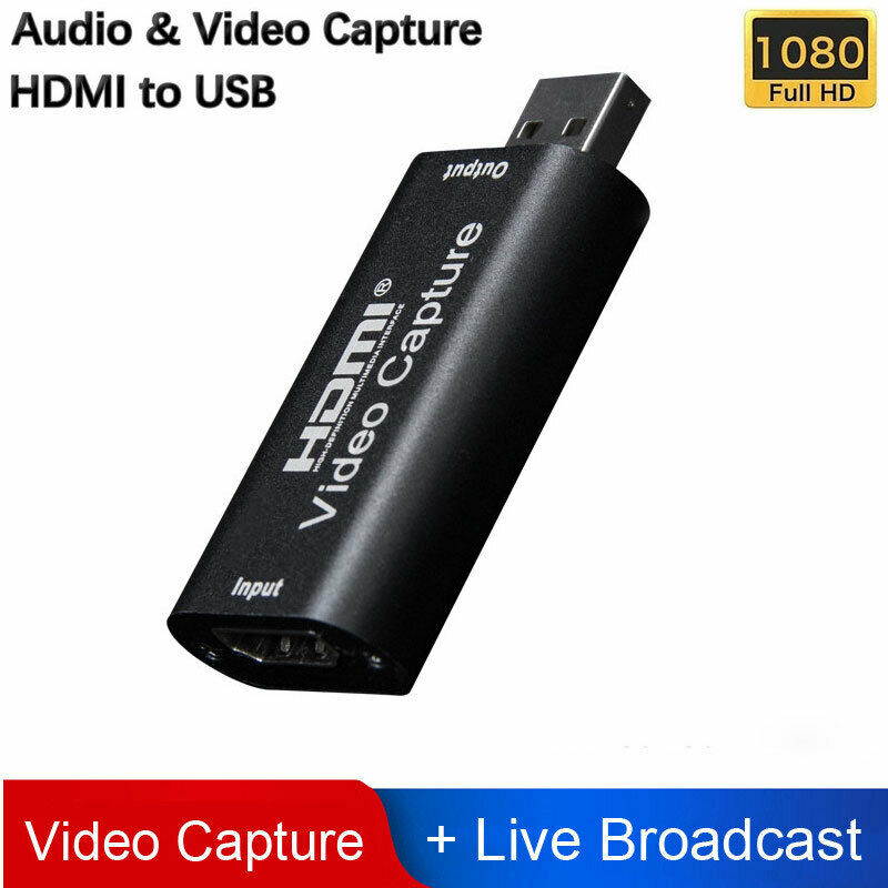 1080P HD HDMI Video Capture Card USB 2.0 for Game / Video Live Streaming