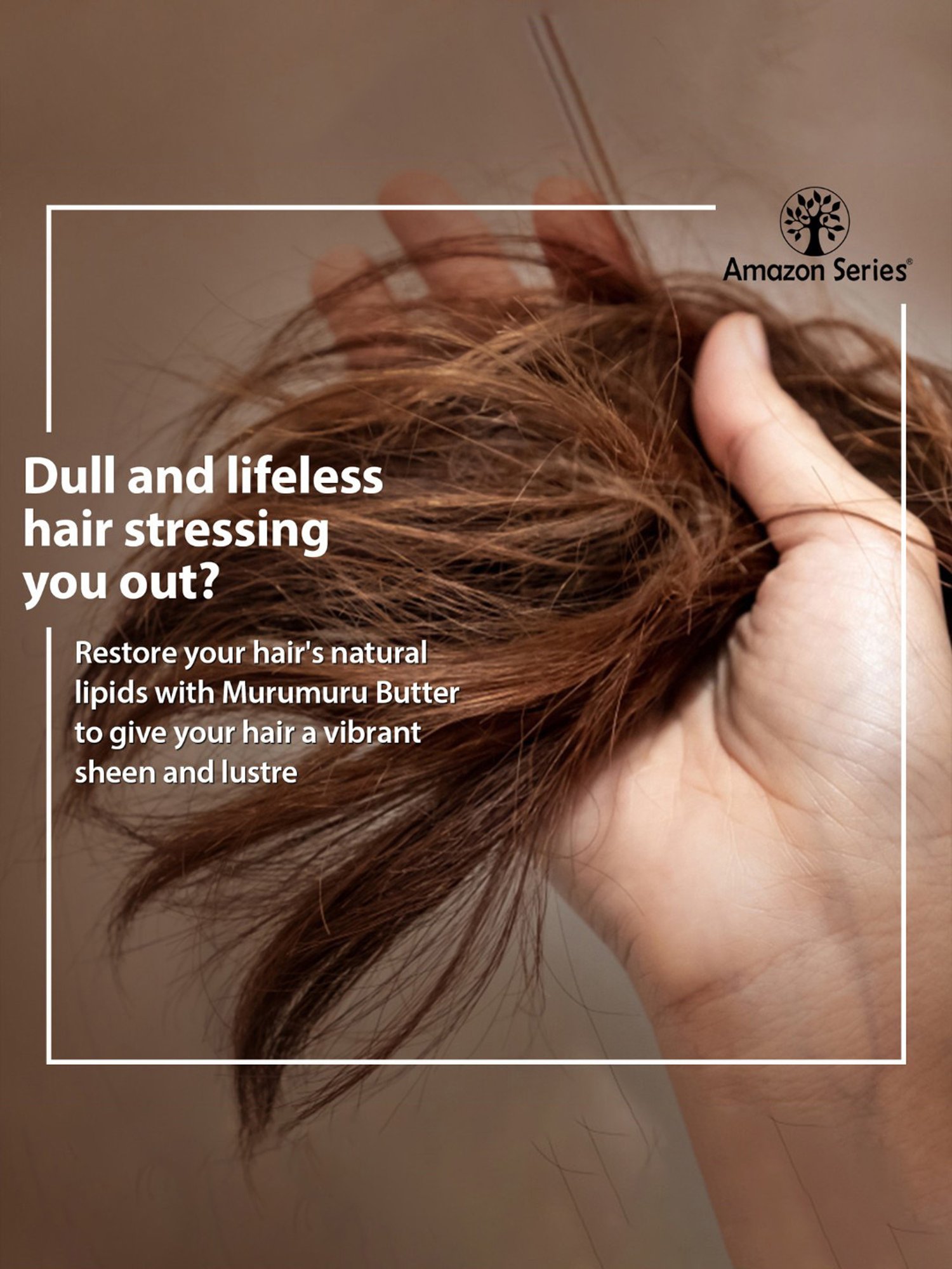 Amazon Series Murumuru Anti-Frizz Keratin Conditioner - 250 ml