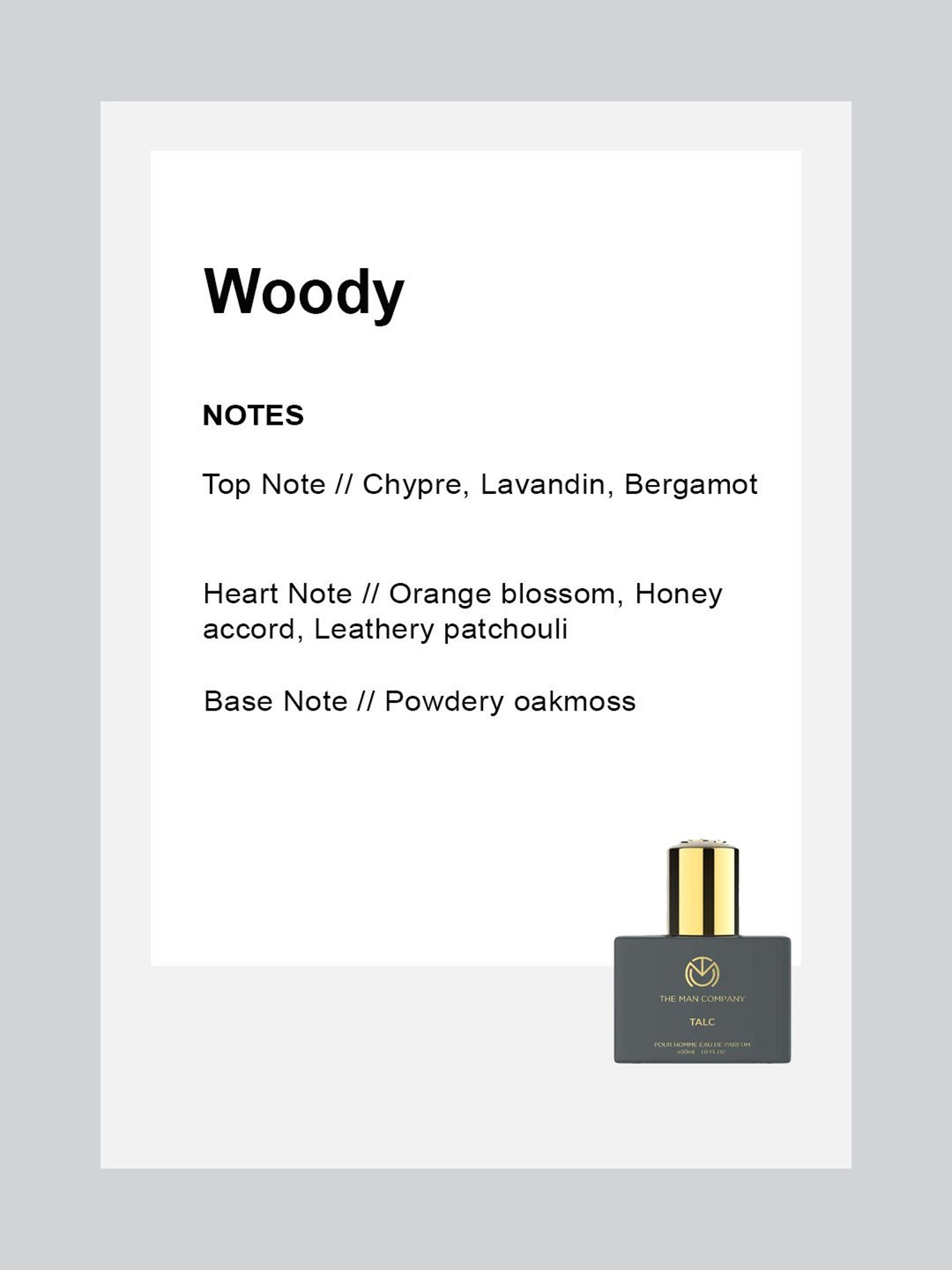 The Man Company Talc EDP for Men - 30 ml