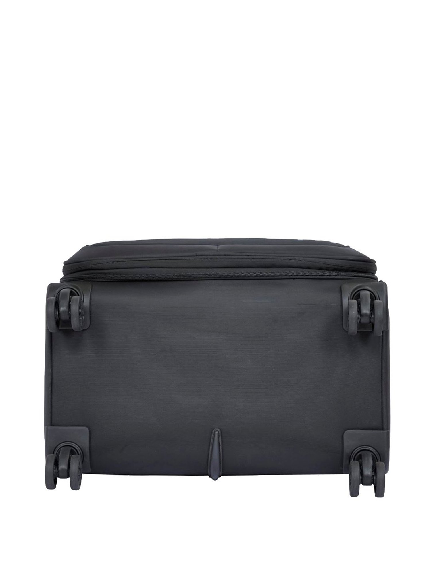 United Colors of Benetton Garret Black Printed Soft Large Trolley Bag -78 Cms