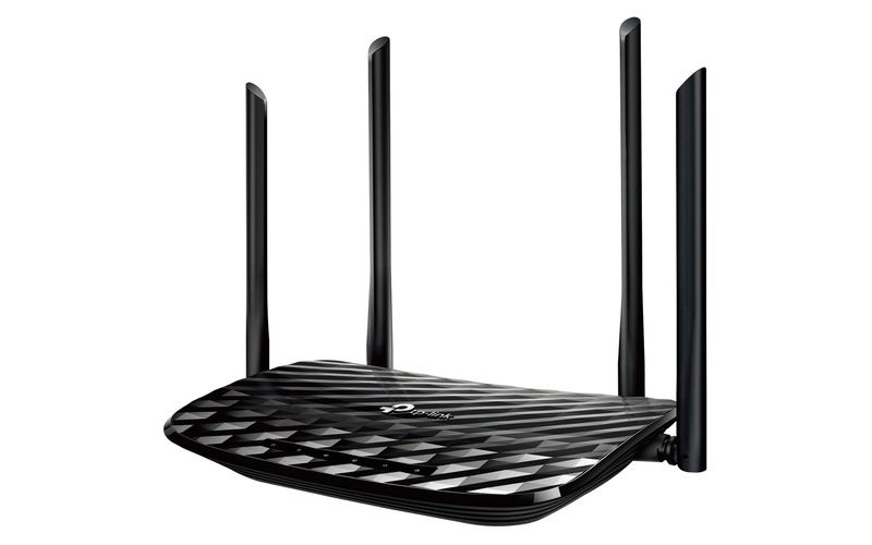 TP-LINK Archer A6 IEEE 802.11ac Ethernet Wireless Router - 2.40 GHz ISM Band - 5 GHz UNII Band - 5 x Antenna(1 x Internal/4 x External)