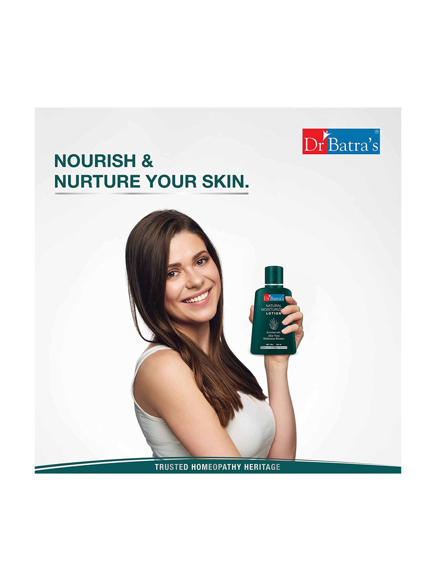 Dr. Batra's Natural Moisturising Lotion, Deo & Foot Care Cream