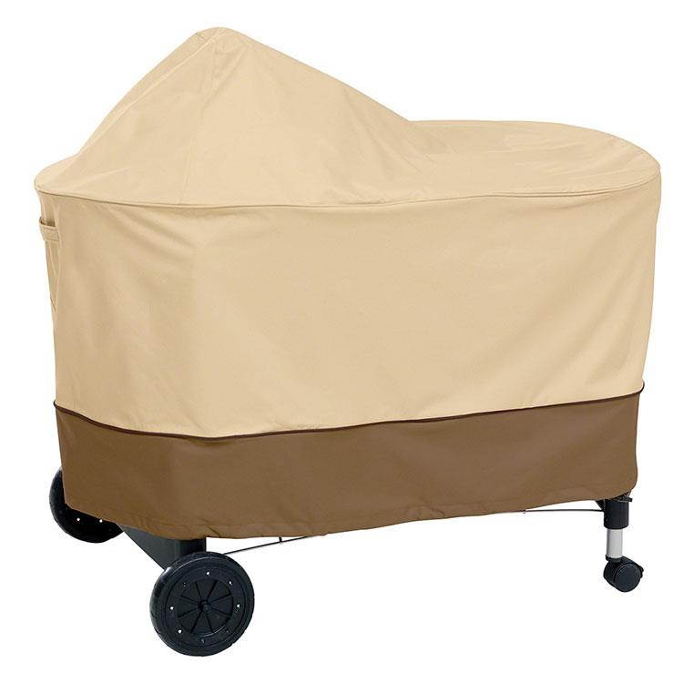 Classic Veranda Weber Performer 55-411-011501-00 Patio BBQ Grill Cover, Pebble