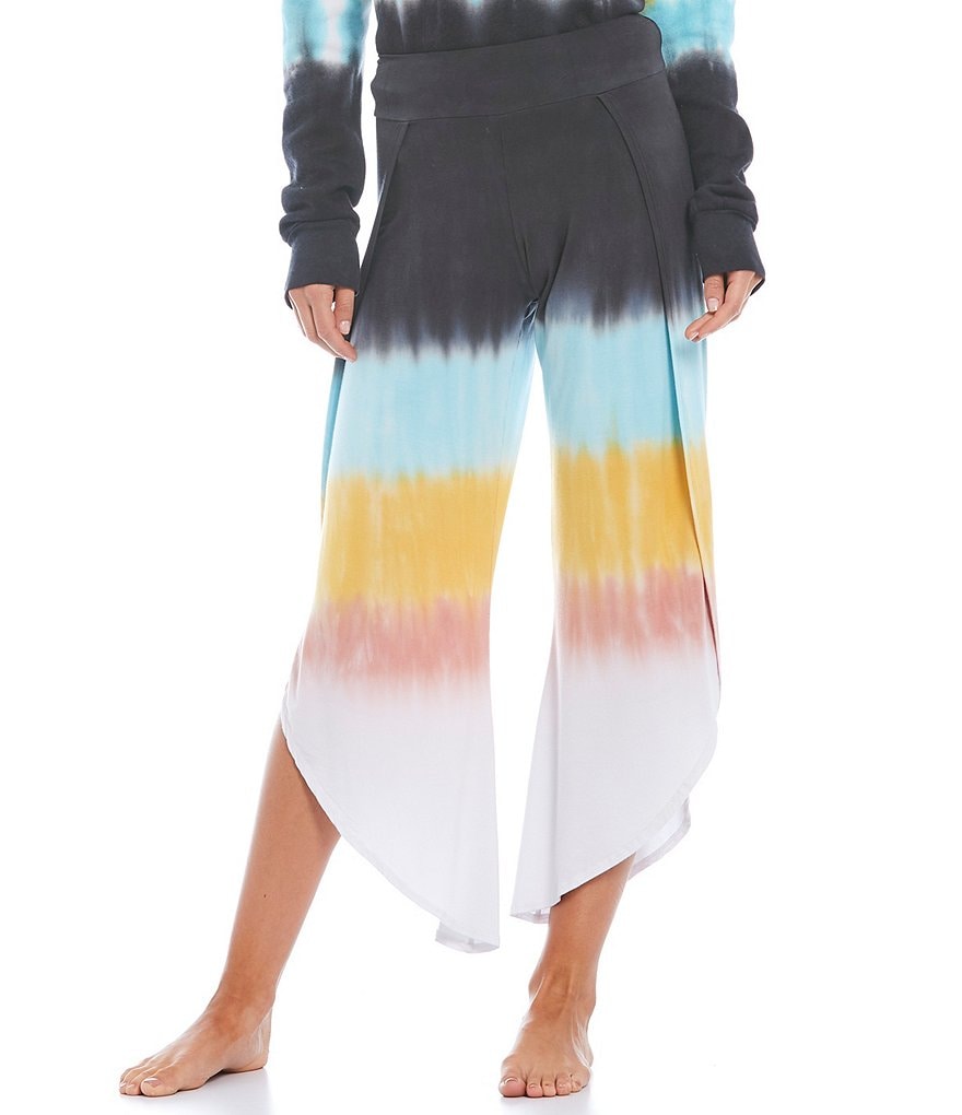 JALA Bhakti Tie-Dye Printed Lounge Pull-On Pants