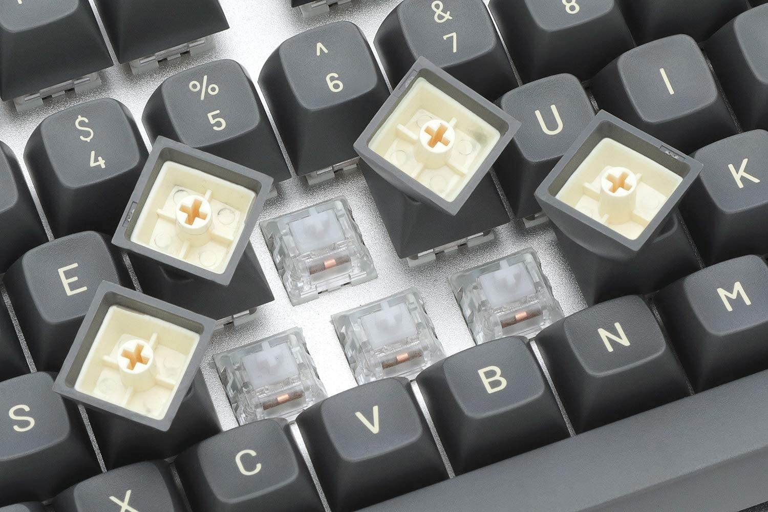 Drop + Matt3o MT3 Susuwatari Custom Keycap Set, ABS Hi-Profile Keycaps, Doubleshot Legends, Cherry MX Compatible Set for Ortholinear Mechanical Keyboards (Ortholinear) (MDX-33813-5)