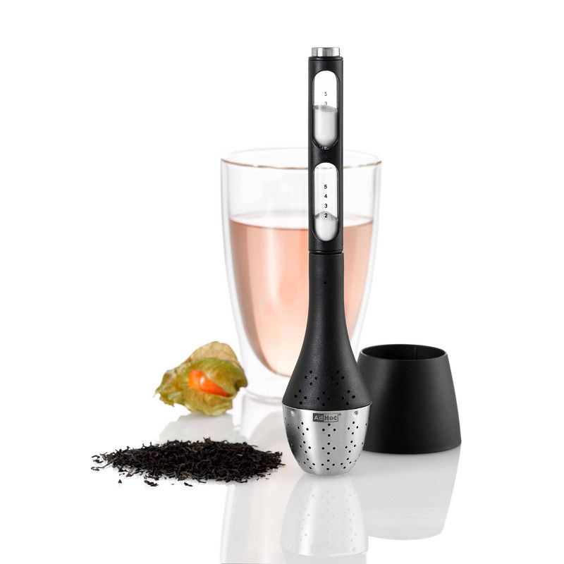Adhoc Floating Tea Egg with Magnetic Hourglass Santea