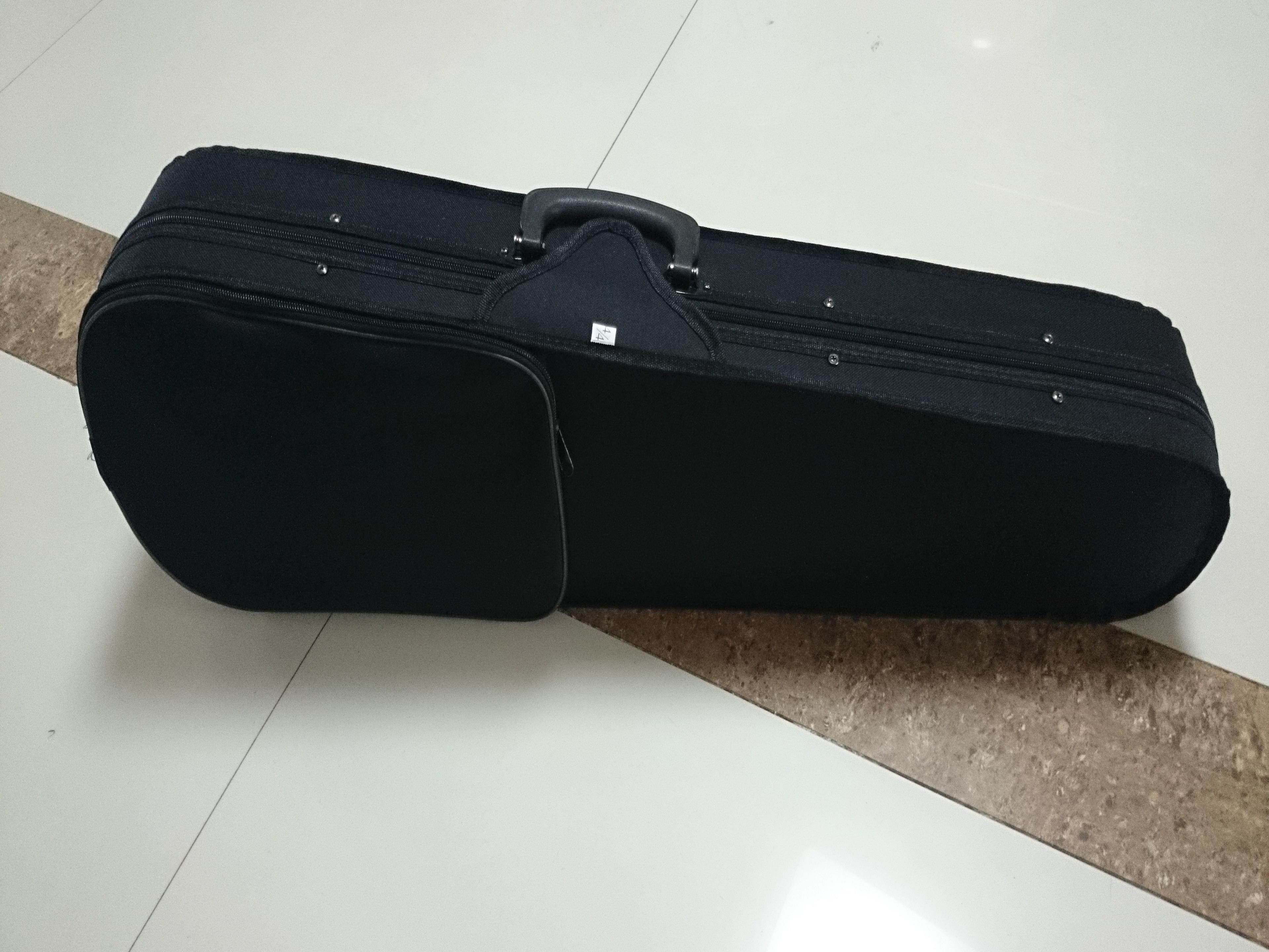 Student Acoustic Violin Full 1/8 Maple Spruce with Case Bow Rosin Blue Color