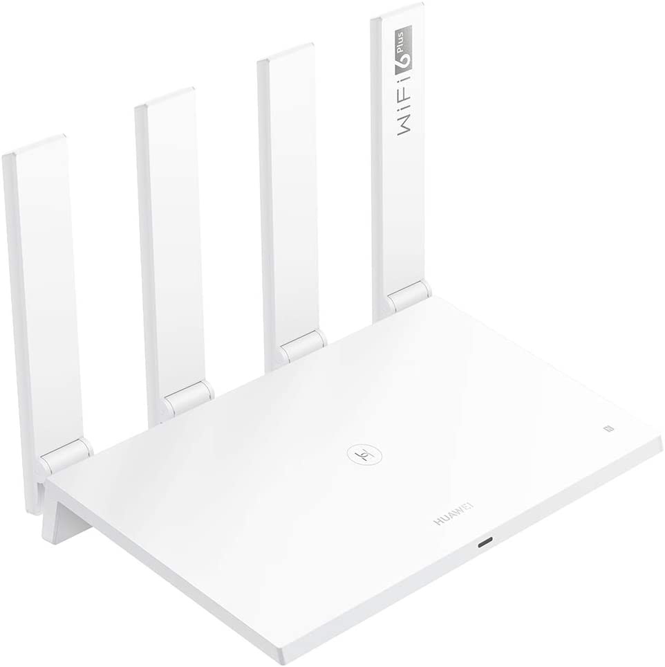 Huawei WiFi AX3 Pro WS7200 Wi-Fi 6 Plus Quad-core Router Mesh WiFi 6 System MU-MIMO Dual Band Gigabit Wireless Internet Router White (Advanced Model)