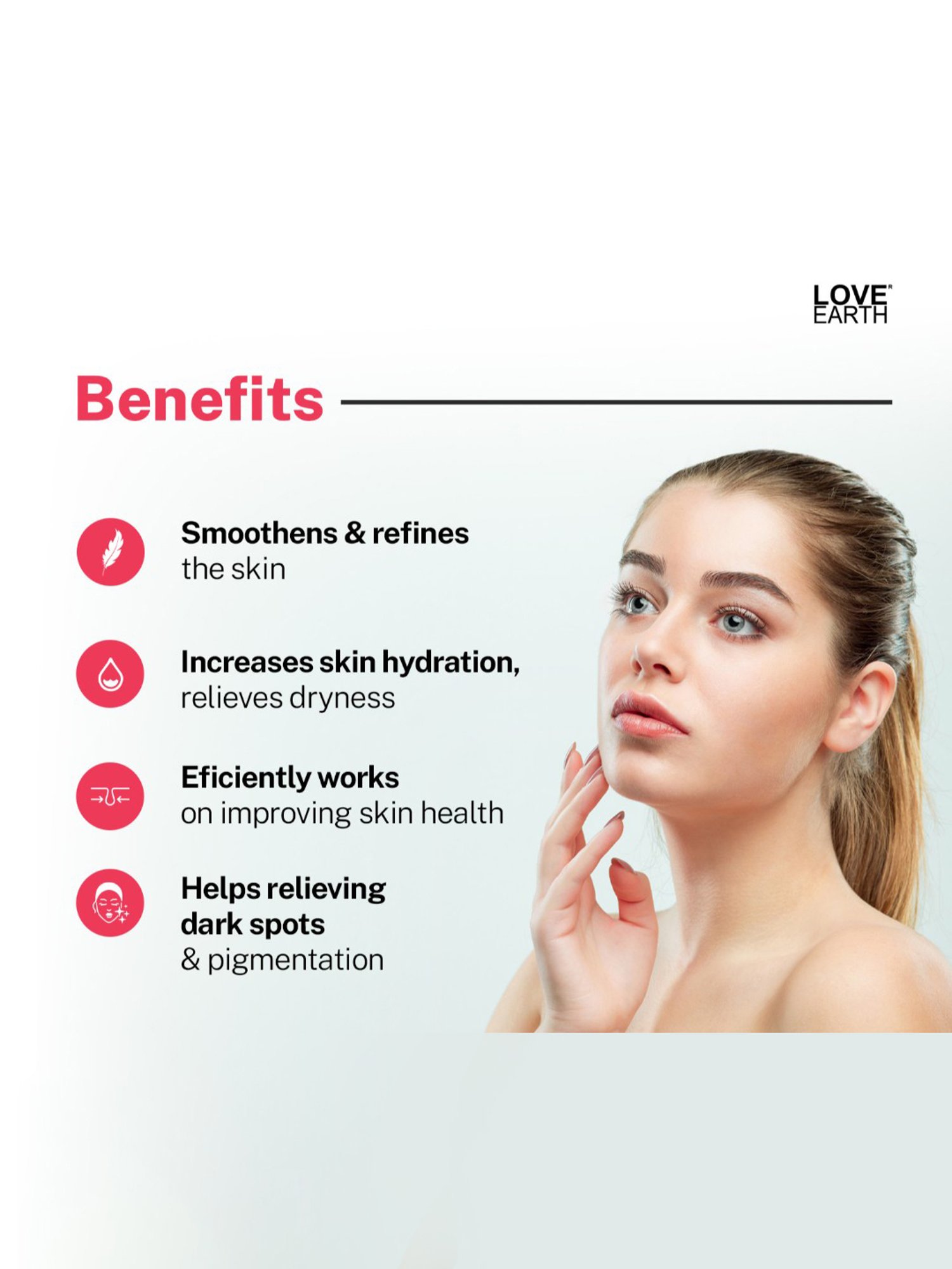 Love Earth AHA 10% Lactic Acid Exfoliating Serum - 30 ml