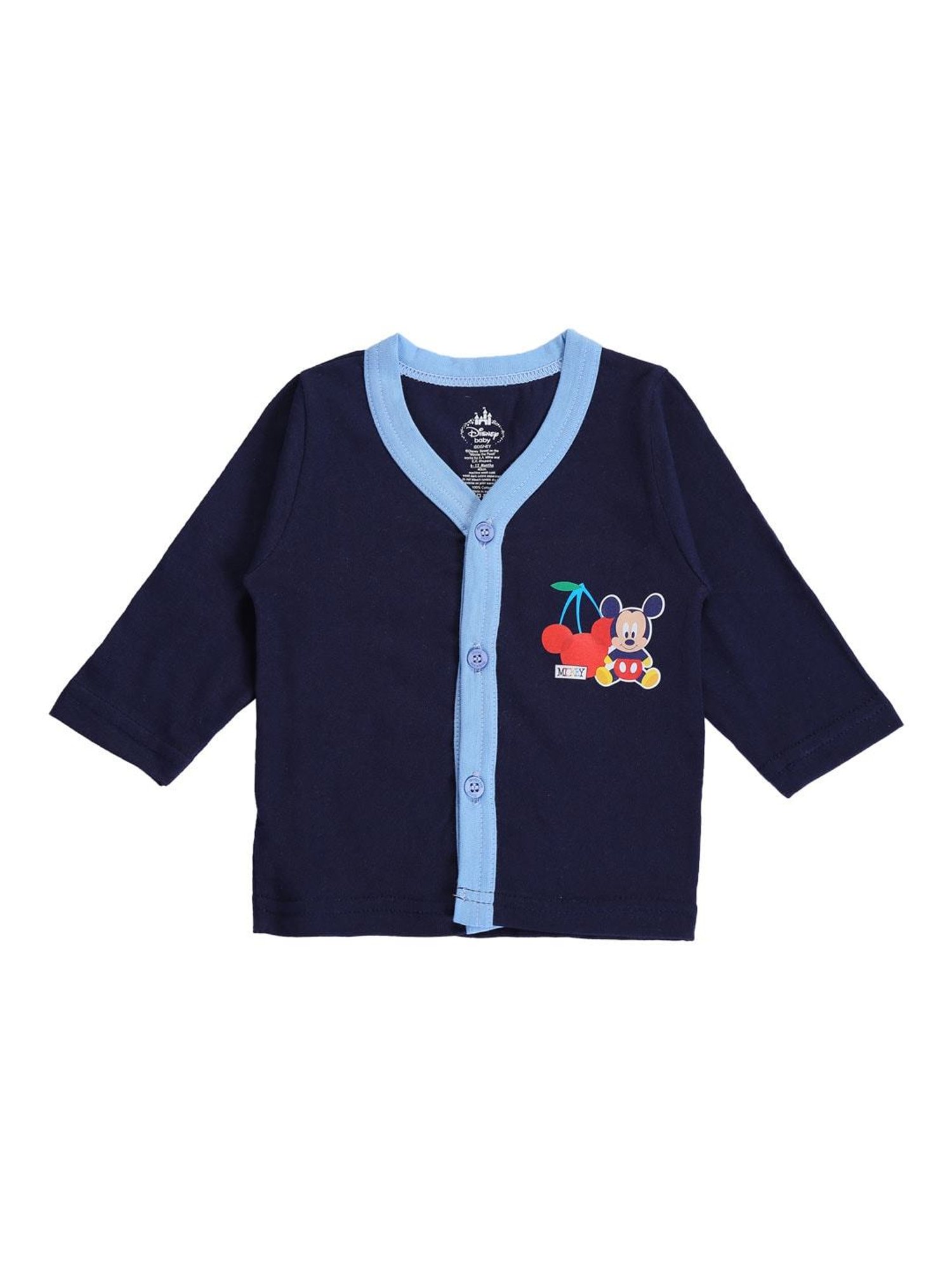 Bodycare Kids Assorted Printed Full Sleeves Jhablas(Pack Of 3)