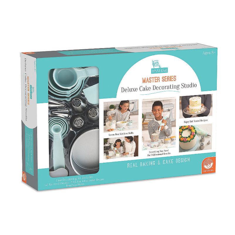 MindWare Playful Chef: Cake Decorating - Science and Nature -18 Pieces