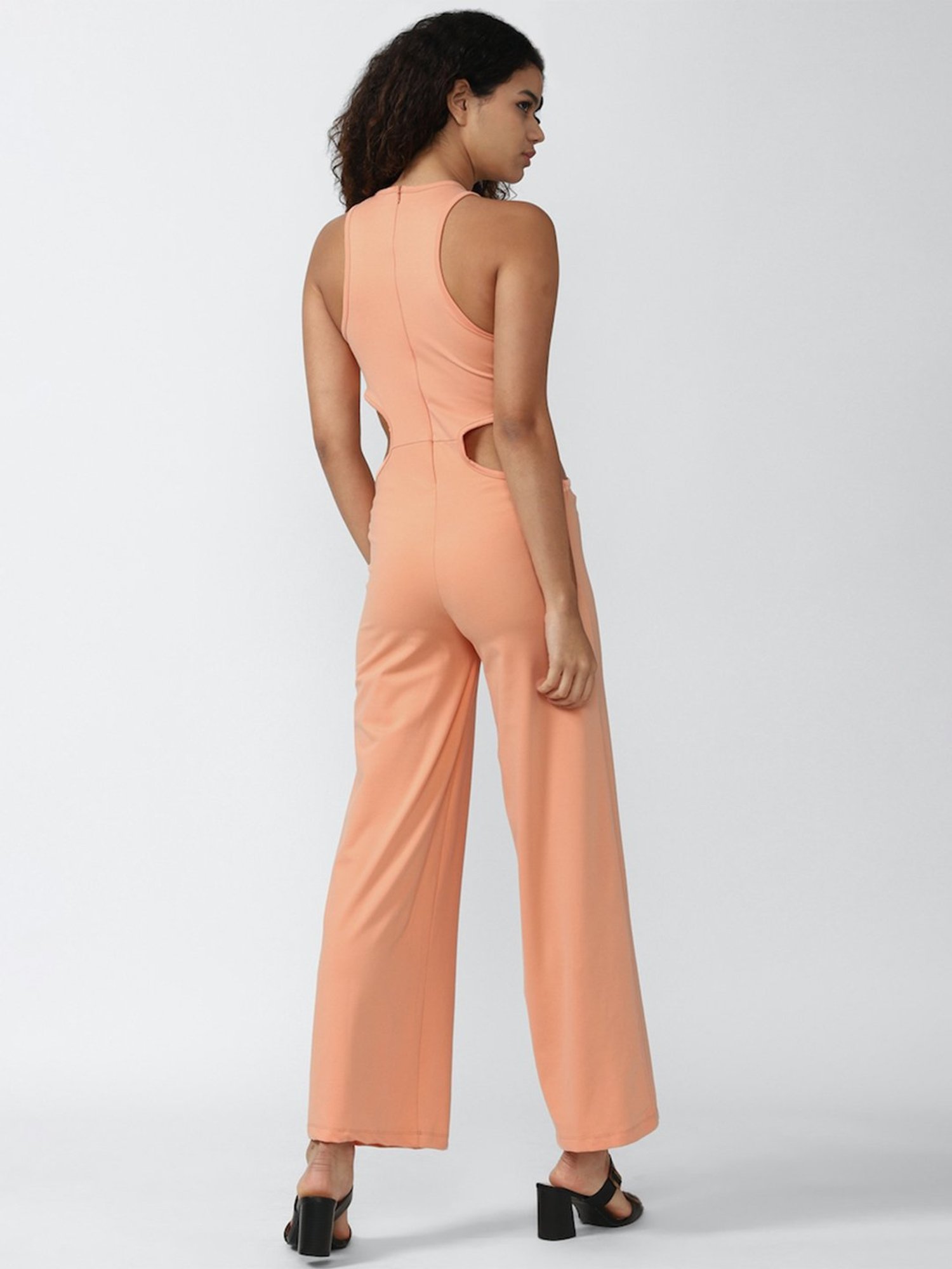 Forever 21 Peach Jumpsuit