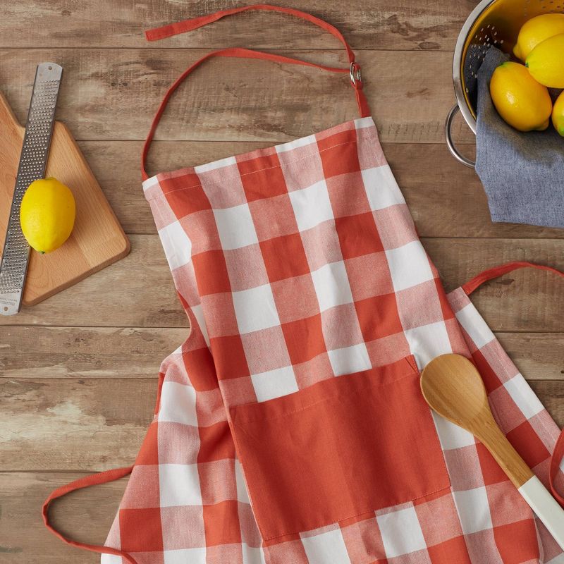 Gallerie II Skeleton Pattern Full Apron