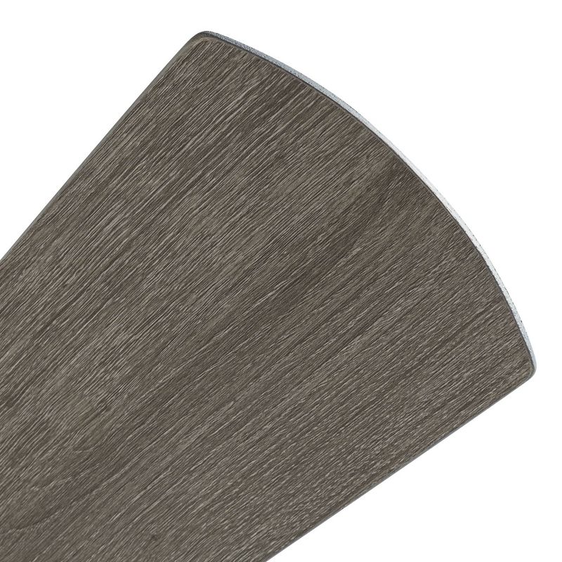 72" Casa Vieja Industrial Rustic Outdoor Ceiling Fan with Light LED Dimmable Remote Bronze Gray Oak Opal Glass for Patio Porch