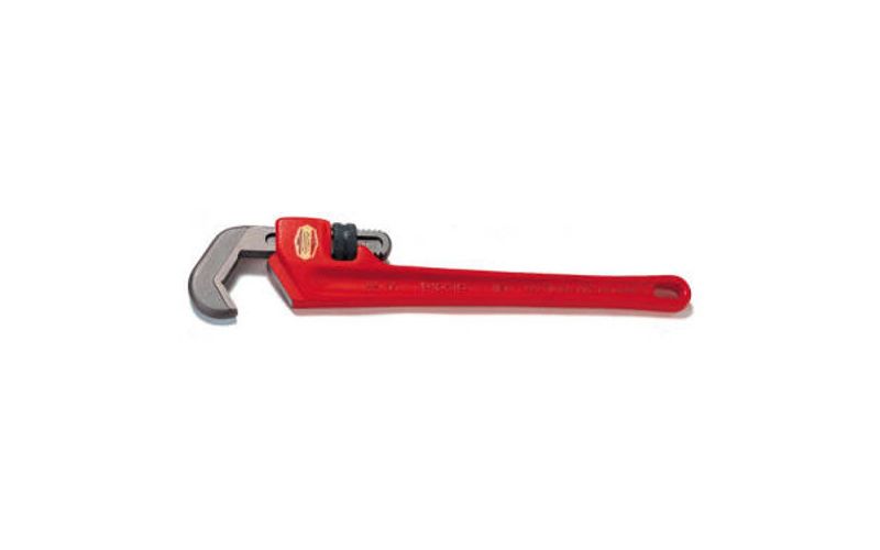 Ridgid 17 1-1/4 in. Capacity 14-1/2 in. Long Straight Hex Pipe Wrench