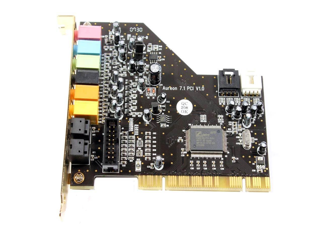 Genuine Terratec Aureon 7.1 Channel surround PCI 48 kHz PCI Sound Card XR088