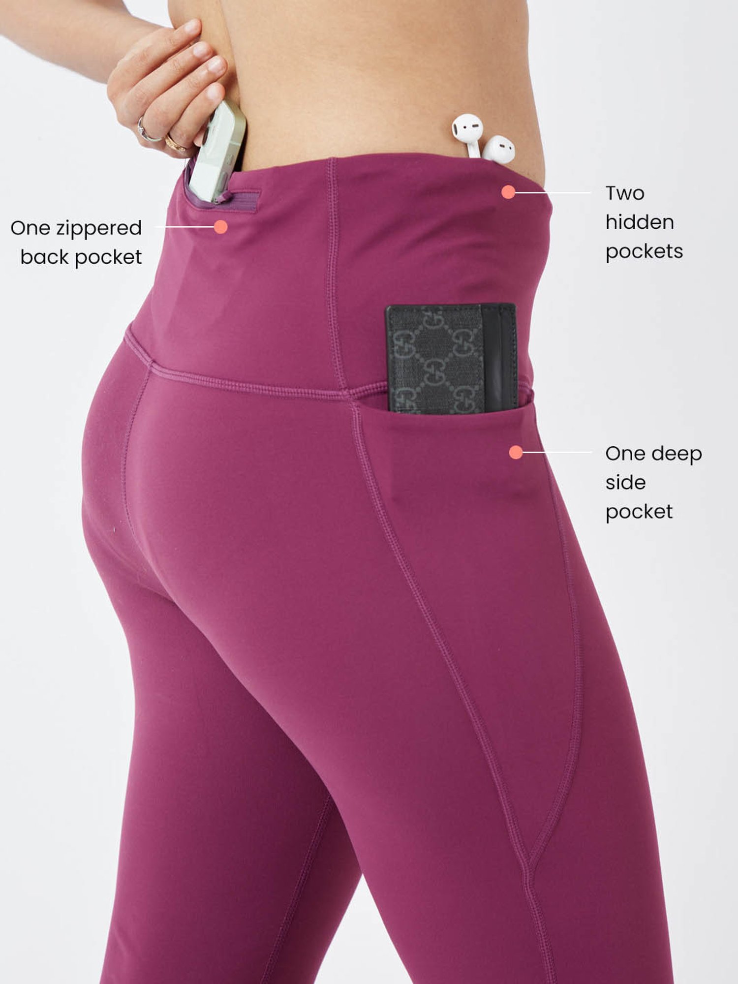 BlissClub Sangria The Ultimate Leggings