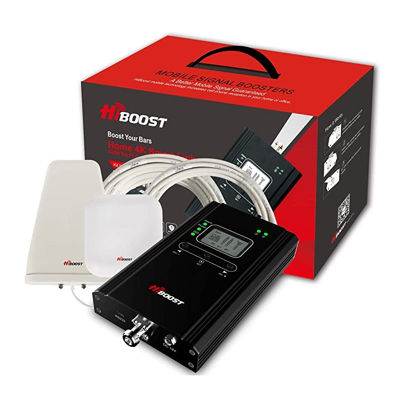 LTE ATT TMobile 65dB 700MHz Cell Phone Signal Booster for Home and Office Band 1217 FDD LTE Mobile Phone Signal Amplifier Including 45 Feet RG58 Cable Repeater Full Kit