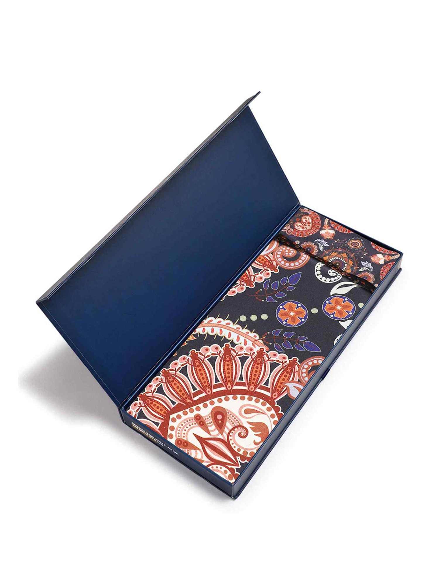 Tossido Multicolor Floral Scarf & Bag Scarf Set