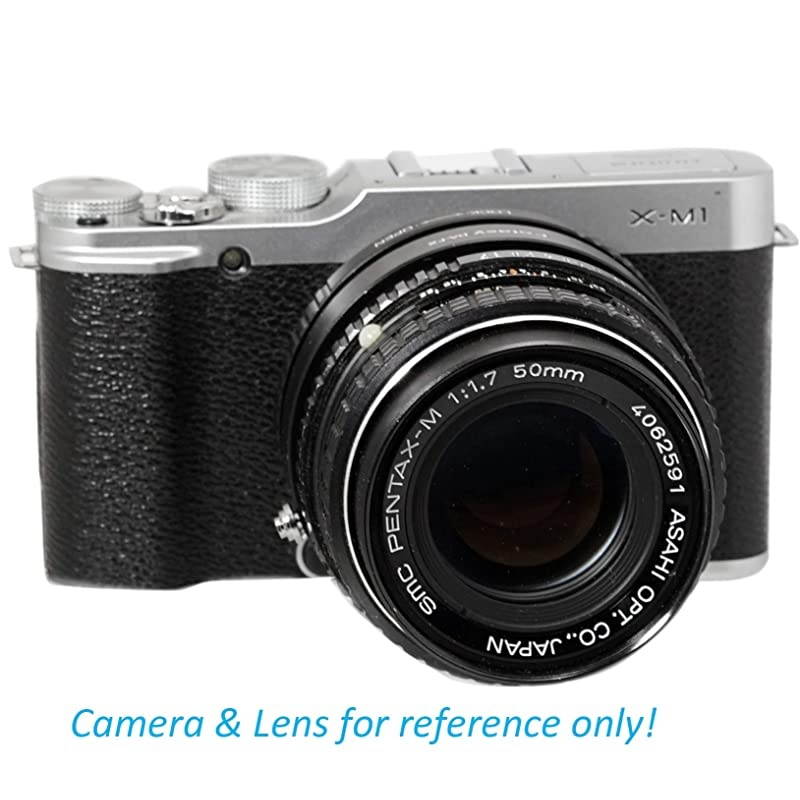 Contax Yashica CY Lens to Fuji X Adapter CY Mount to X Mount ConverterCompatible with Fujifilm XPro1 XPro2 XPro3 XE2 XE3 XA5 XA7 XA10 XT1 XT2 XT3 XT10 XT20 XT30 XT100 XH1 FXCY Black