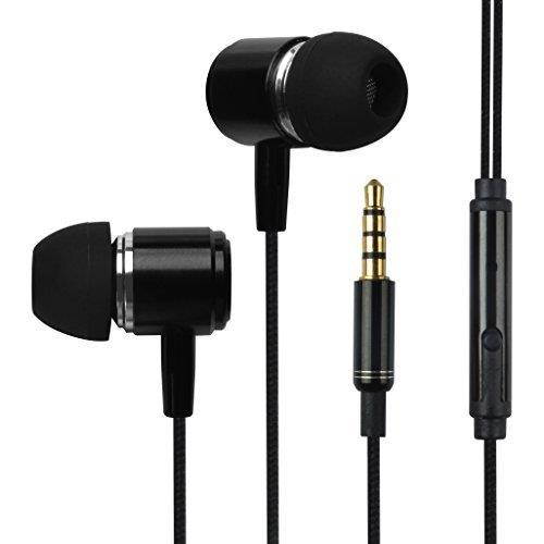 Francois et Mimi in-Ear 3.5mm Aux Hi-Fidelity Headphones Earbuds CH-09, Black