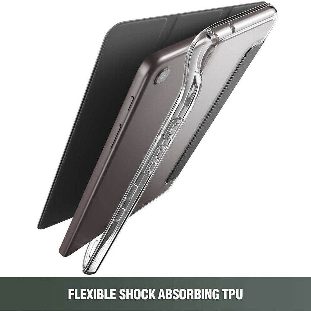 Samsung Galaxy Tab A 8.4 2020 Tablet Case Soft Clear TPU Back Cover Black