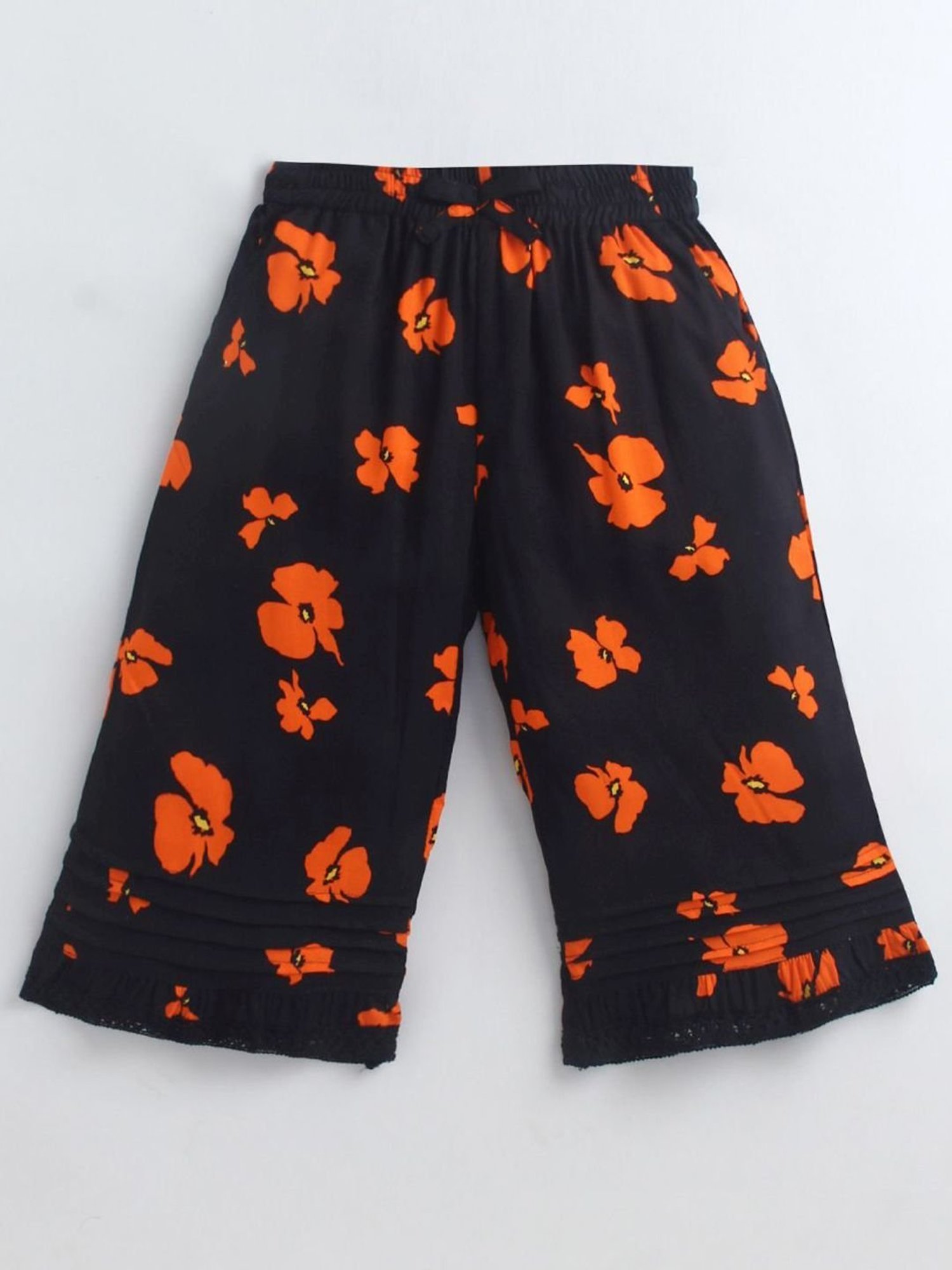 Berrytree Organic Girls Blue Cotton Clouds Print Night Suits