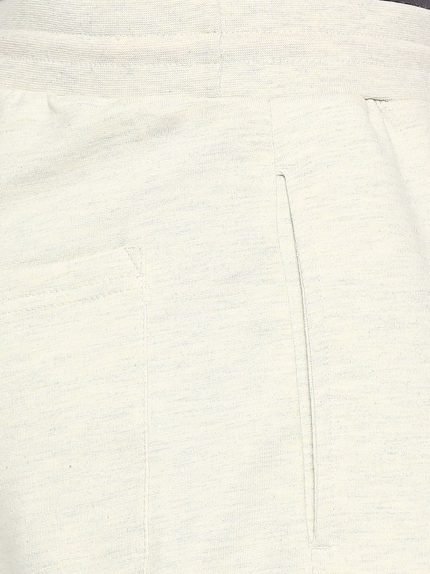 UnderJeans by Spykar White Regular Fit Trackpants