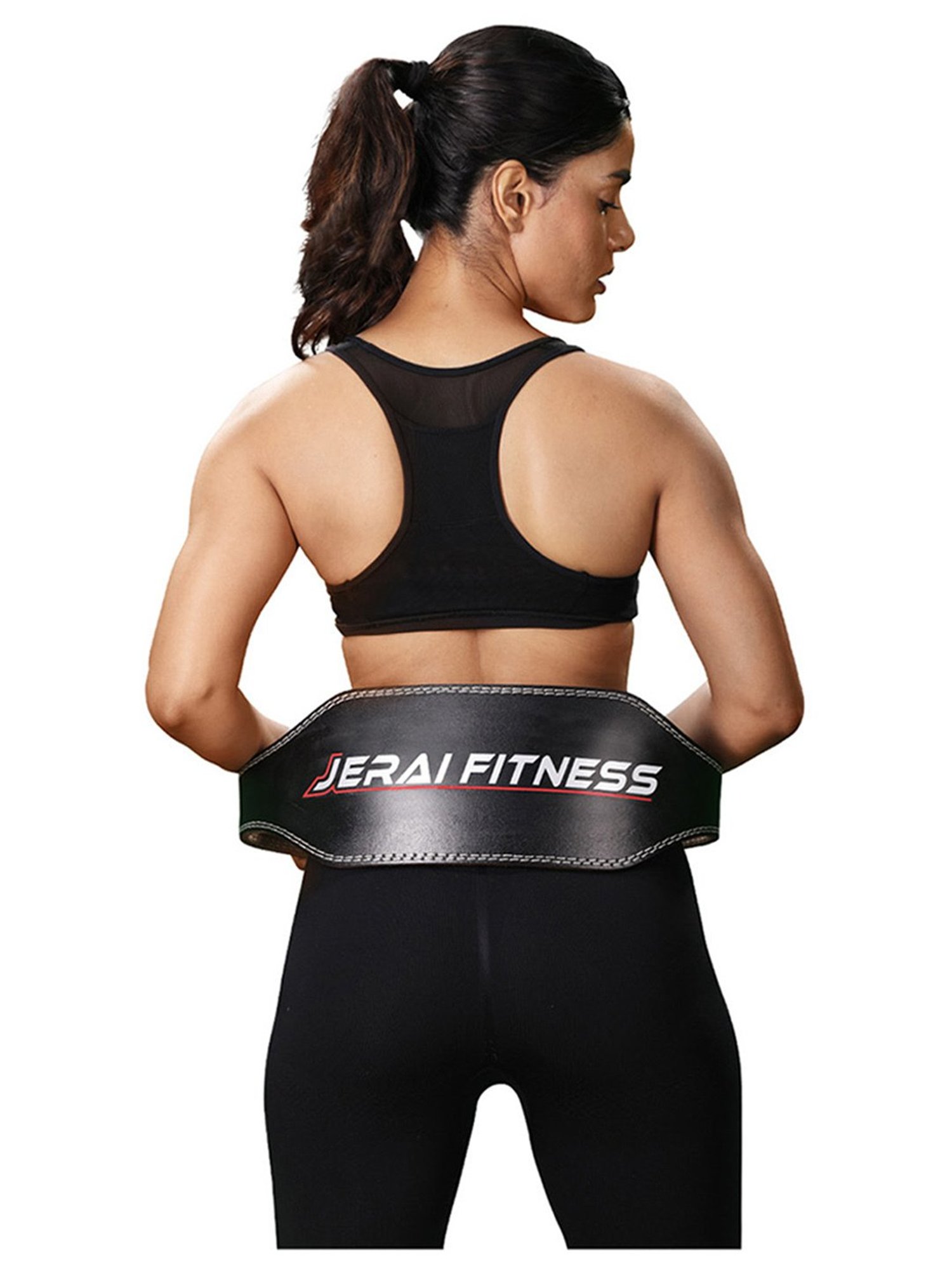 Jerai Fitness JA006M Gym Belt (Black)
