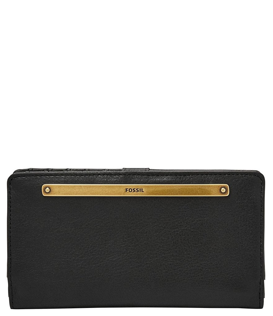 Fossil Liza Slim Snap Bifold Wallet