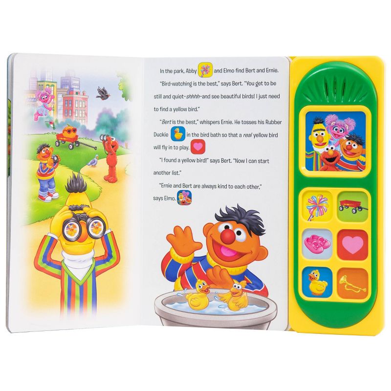 Sesame Street It's Cool to Be Kind Sound Book with Elmo - by Erin Rose Wage (Board Book)