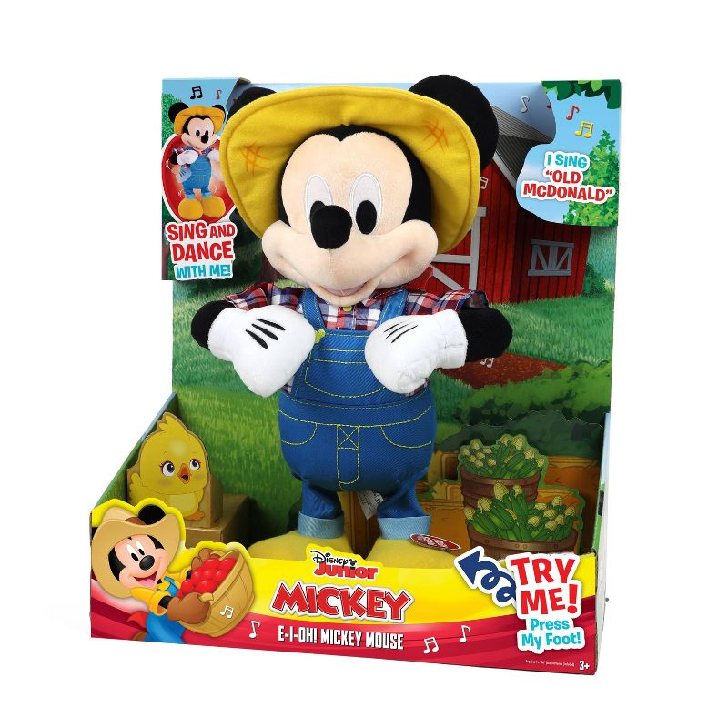 Mickey Mouse E-I-Oh! Feature Plush