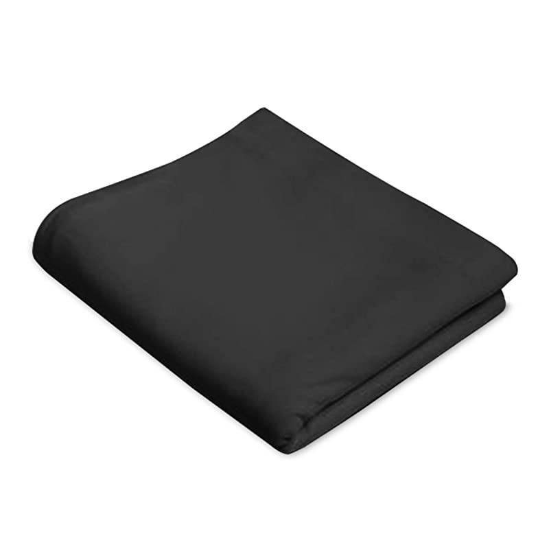 10 ft X 12 ft Long Life Time Reusable Black Screen Chromakey Photo Video Photography Studio Fabric Backdrop Background Pure Black Muslin Photography Studio JSAG476