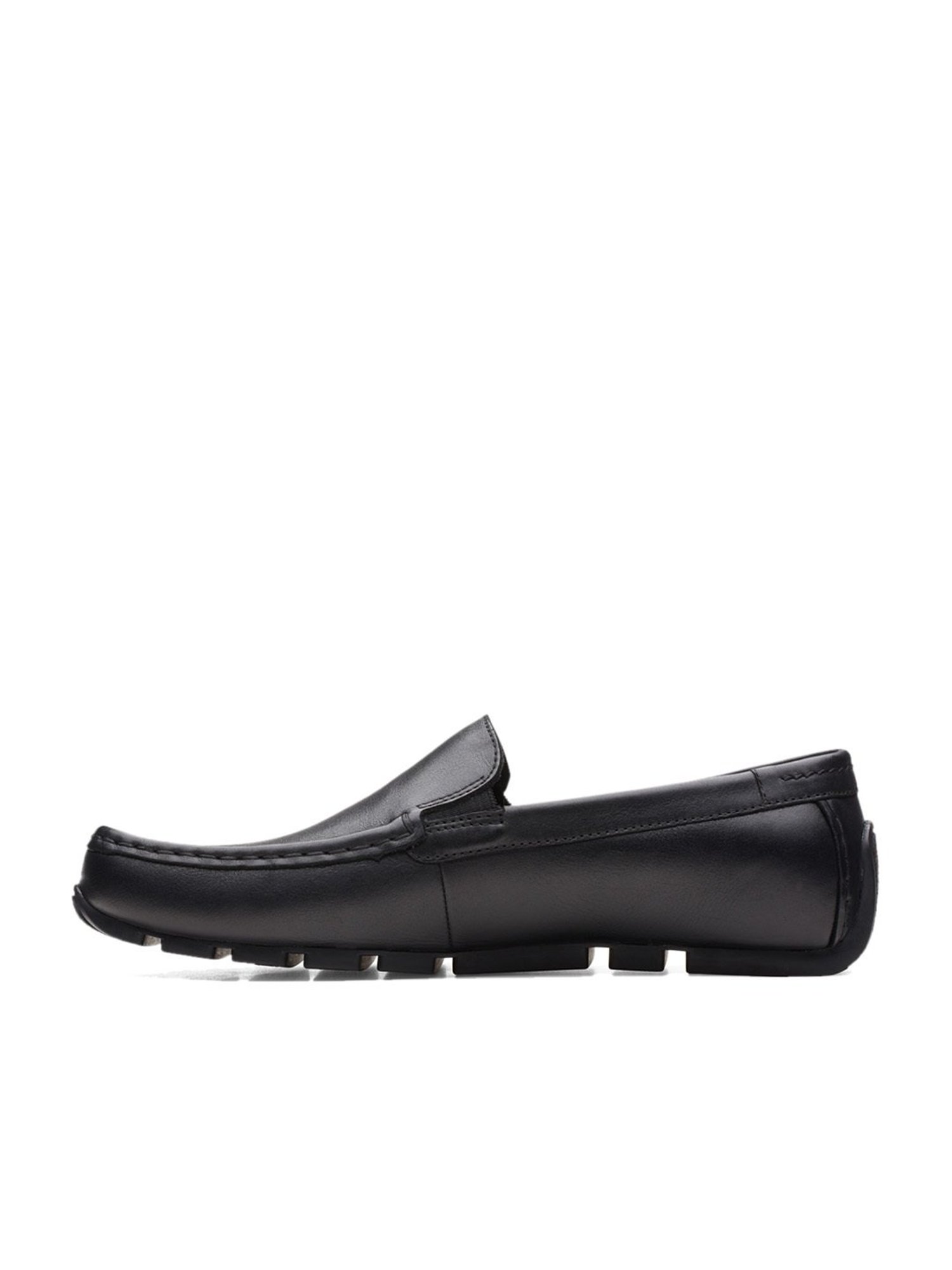 Clarks Men's Black Casual Loafers